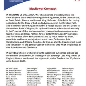 Mayflower Compact