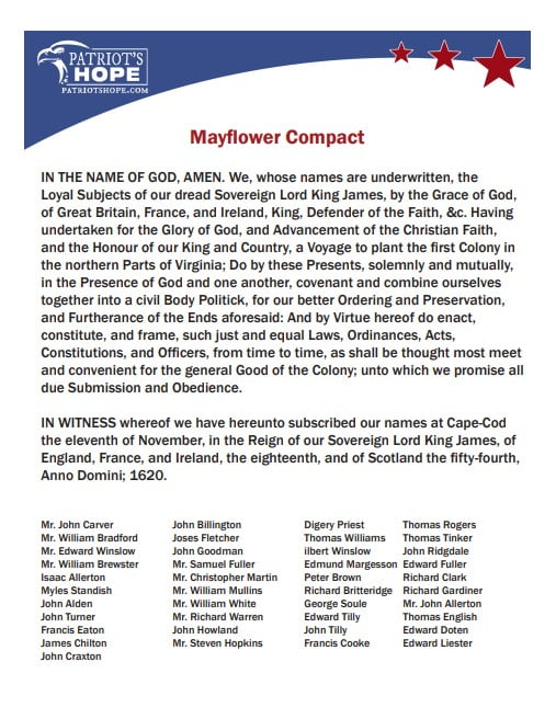Mayflower Compact