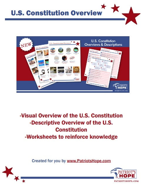 Overview of the Constitution Teaching Guide and Worksheets