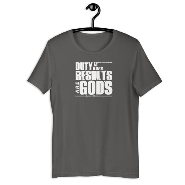 "Duty is Ours" white logo (multiple shirt colors available) - Image 11
