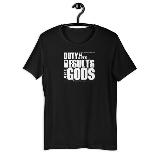"Duty is Ours" white logo (multiple shirt colors available) - Image 9