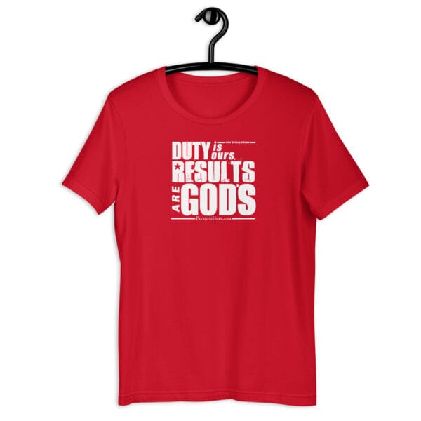 "Duty is Ours" white logo (multiple shirt colors available) - Image 10